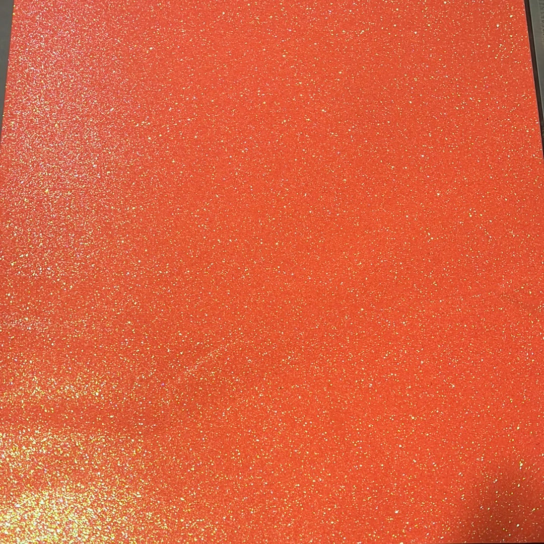 light orange Glitter Foam chart size 50cm x 70cm
