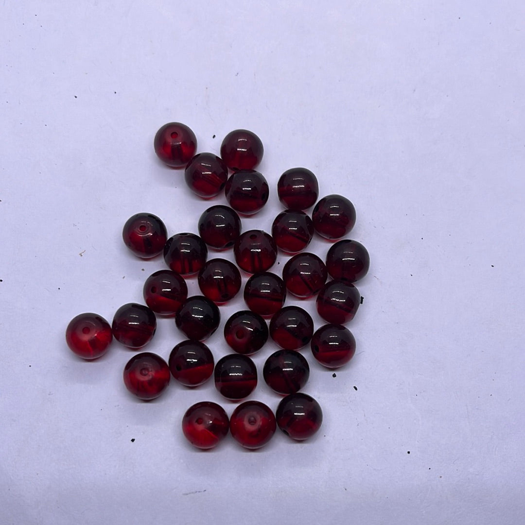 Crystal round beads 100g 5