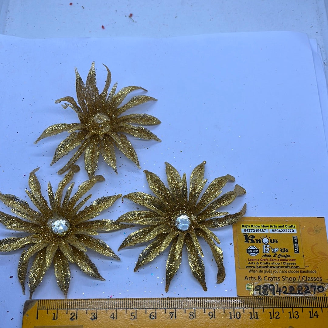 Acrylic fancy attractive artificial flower art and craft decoration KnowHowArtCraft