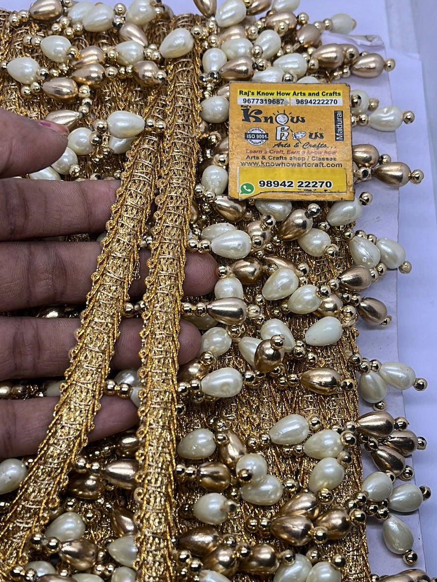 Golden Zari Ring Pack Of 20