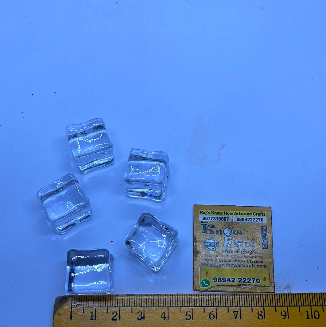 Cube crystal 25g in a pack