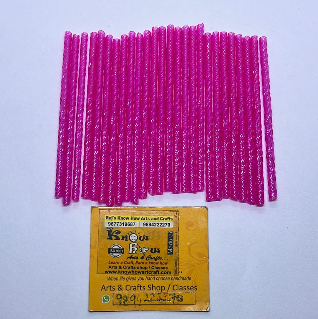Purvi crystal pink  25pc