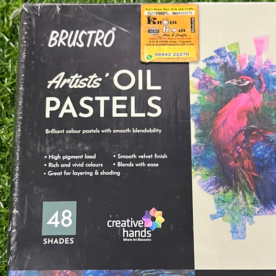 Brustro Artist Oil Pastels - 48 shades