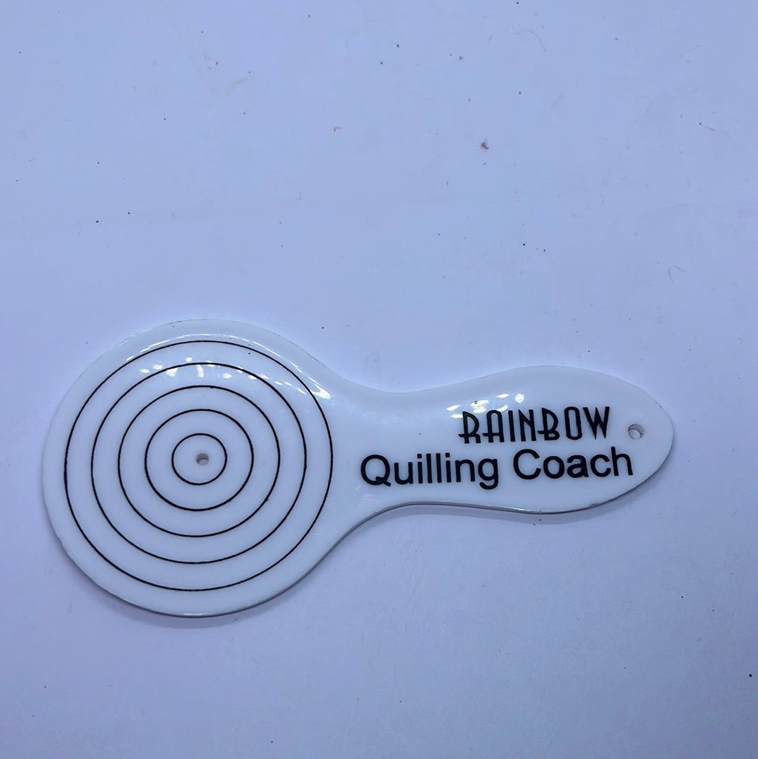 Rainbow quilling coach