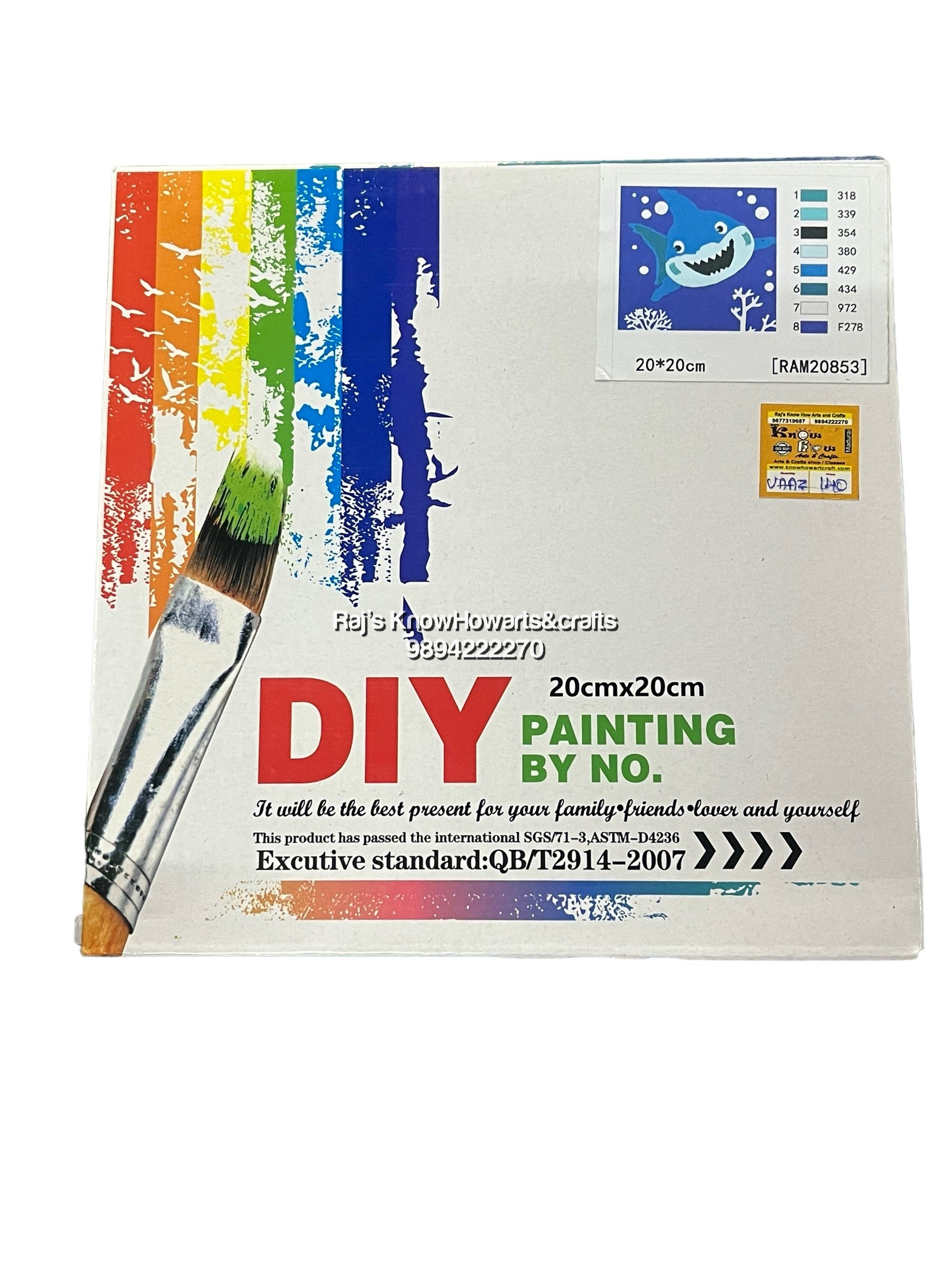 DIY painting 20cm x 20cm