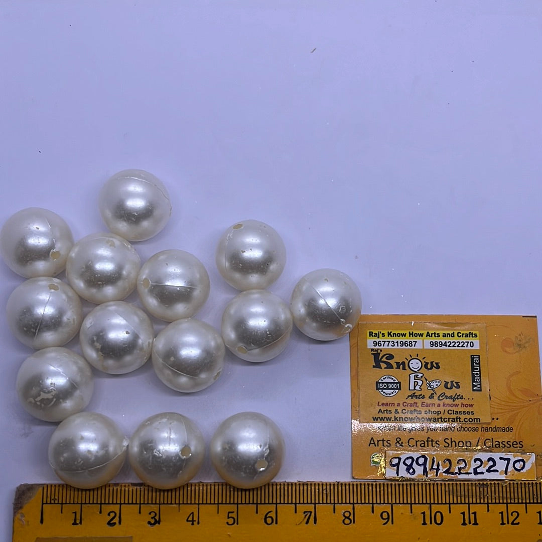 20mm acrylic round beads 50g