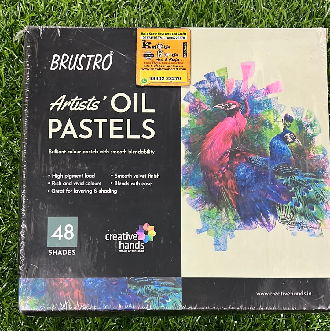 Brustro Artist Oil Pastels - 48 shades