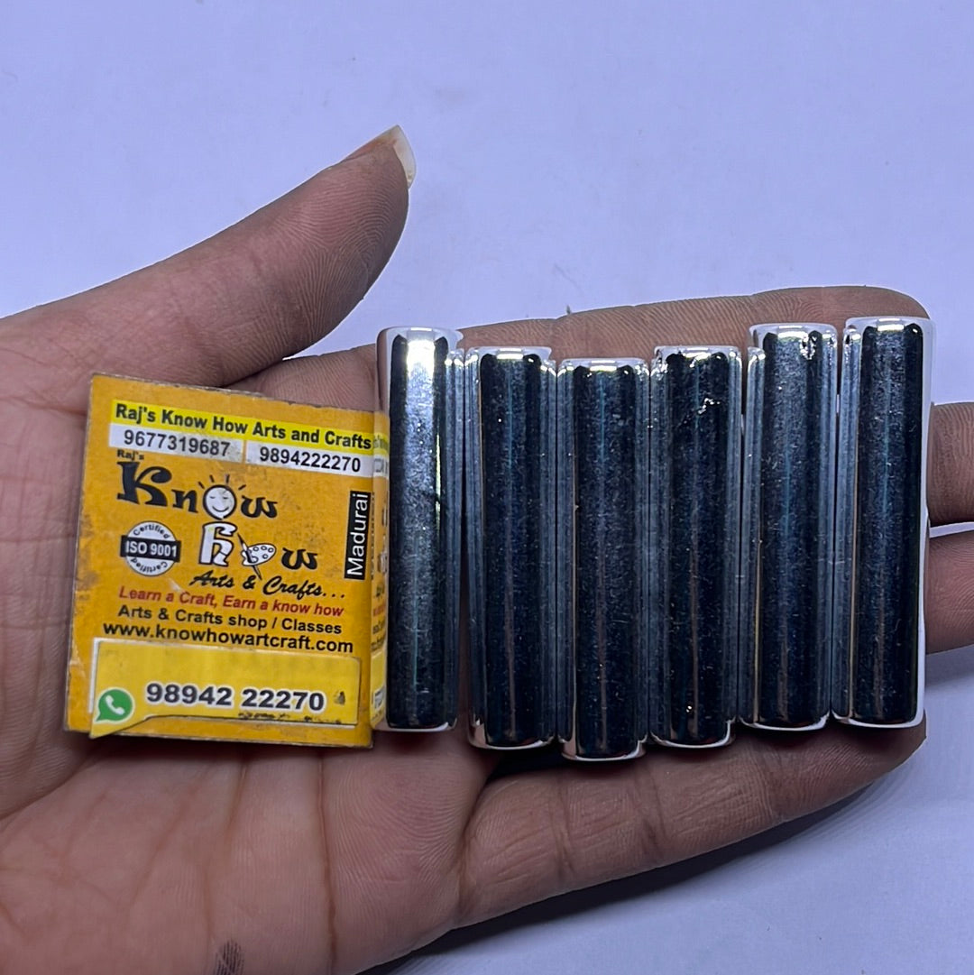 Metal stainless steel tube pack of 5 piece