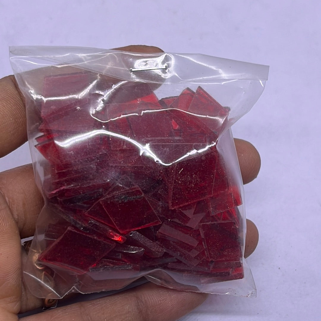 Stained glass mosaic  Diamond 50g in a pack