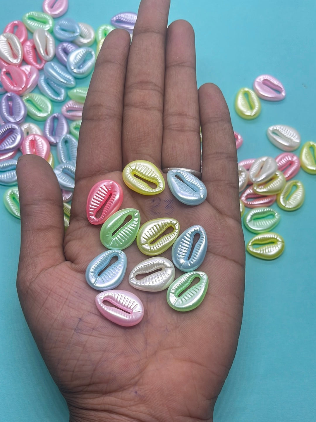 Pastel color beads -50g 1