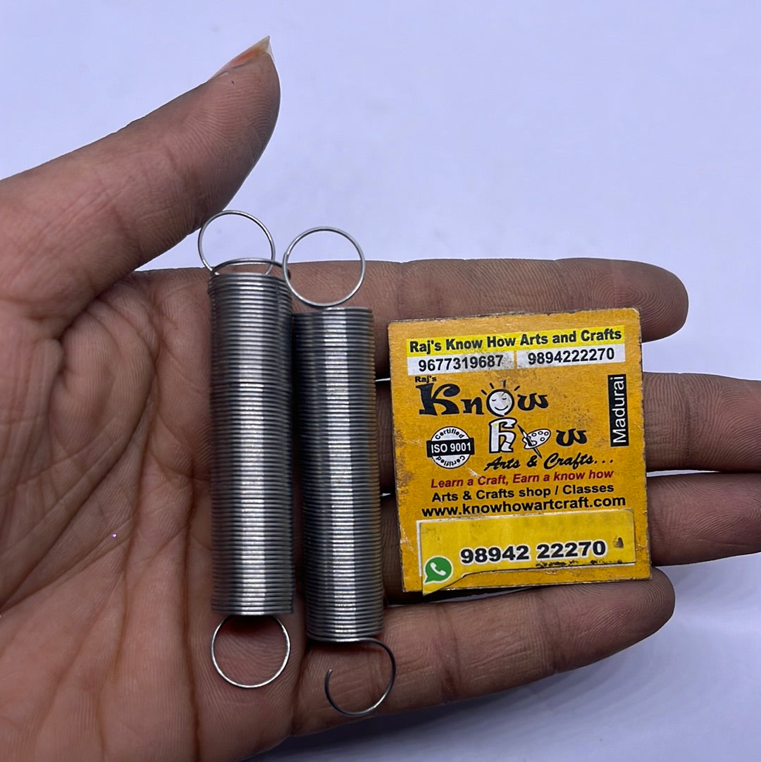 Metal spring stainless steel 2 pc in a pack