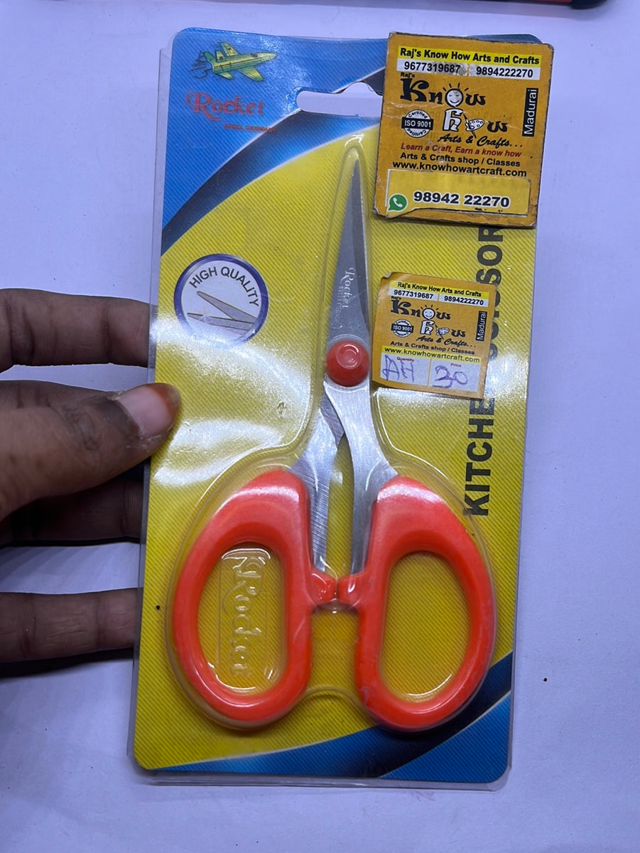 Scissors Available for sale in our art and Craft Shop Raj's Know How