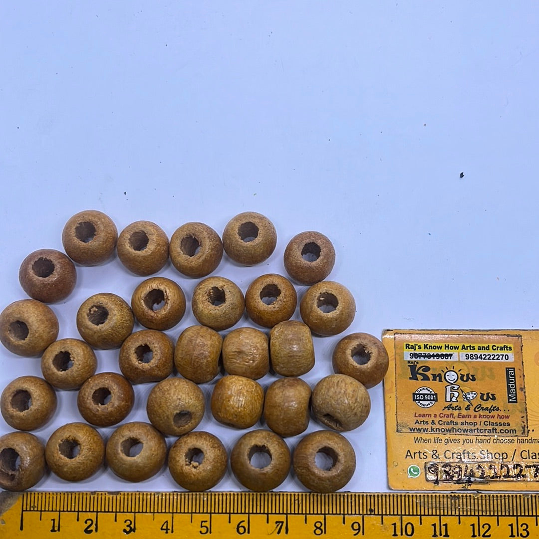 8mm Wooden beads  gold round beads 100g