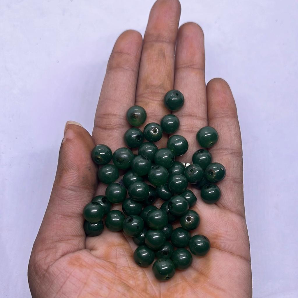 Crystal round beads 100g 4