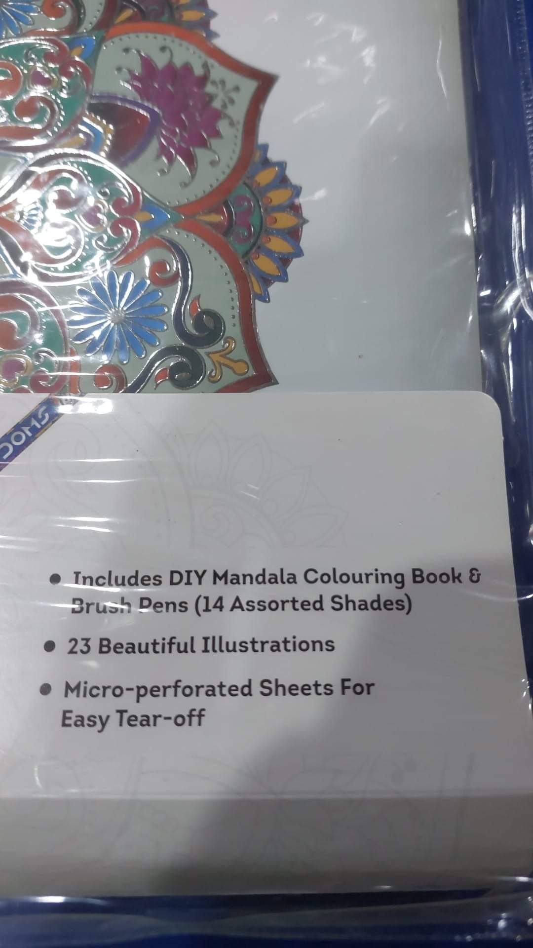 mandala coloring kit