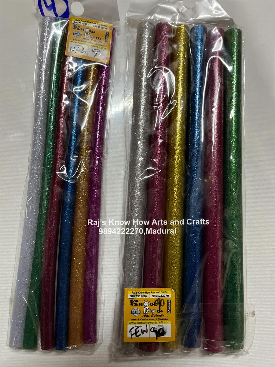 Glitter glue stick KnowHowArtCraft