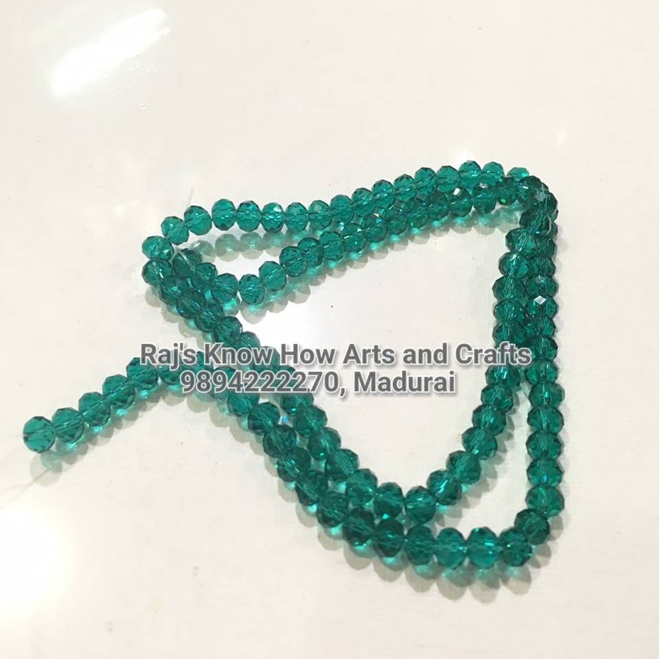 6mm Crystals beads-1 string
