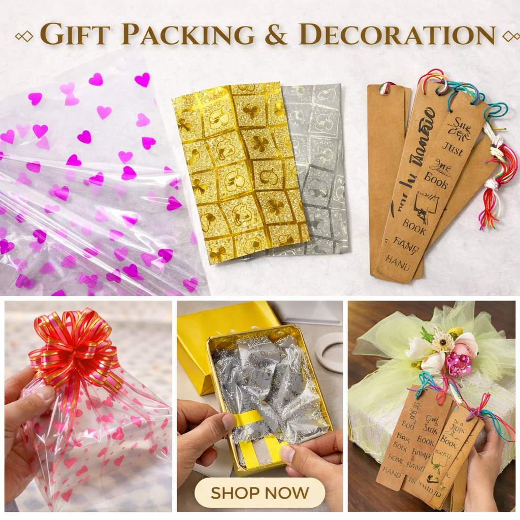 GIFT PACKING & DECORATION – KnowHowArtCraft