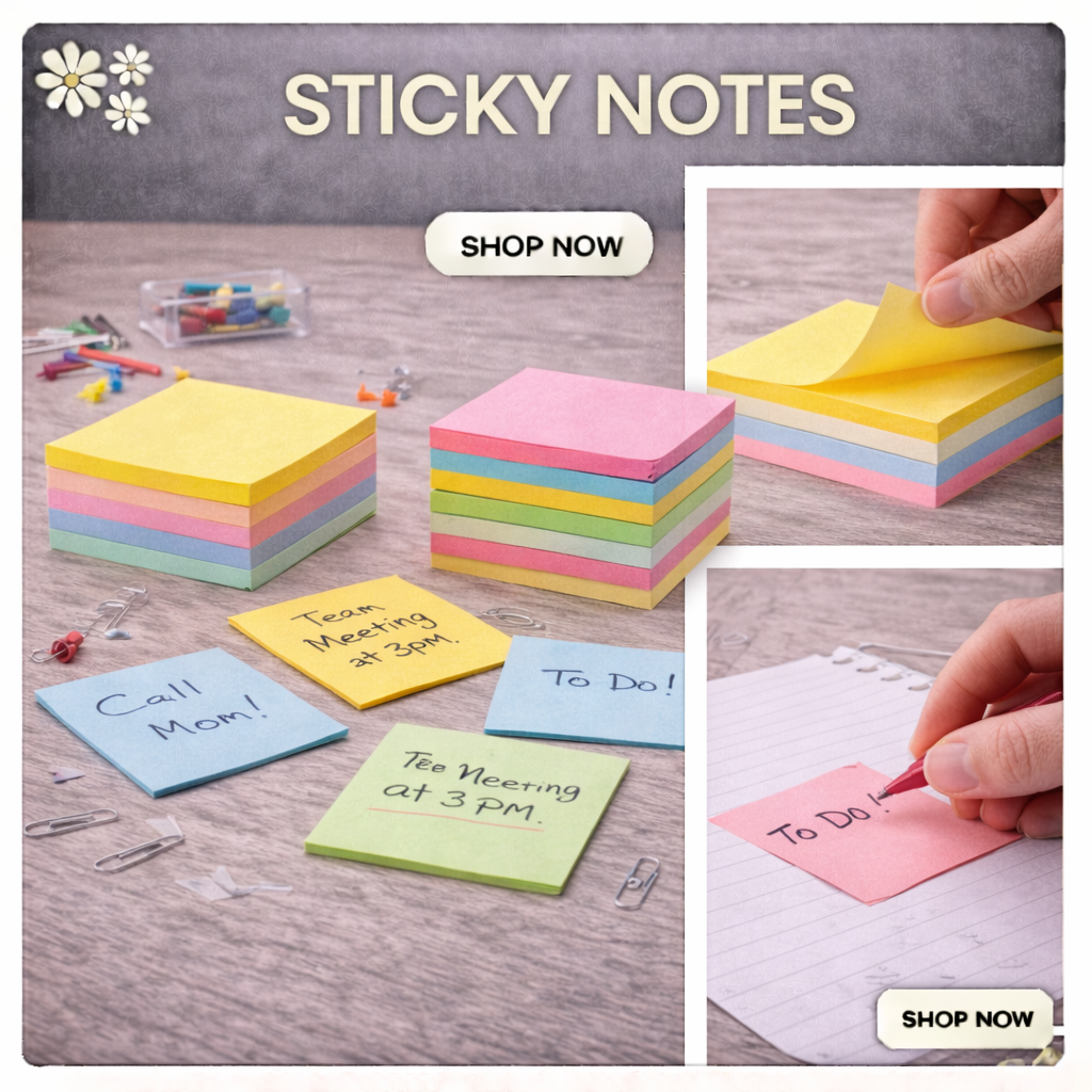 Tagged Notes STICKY NOTES – Tagged