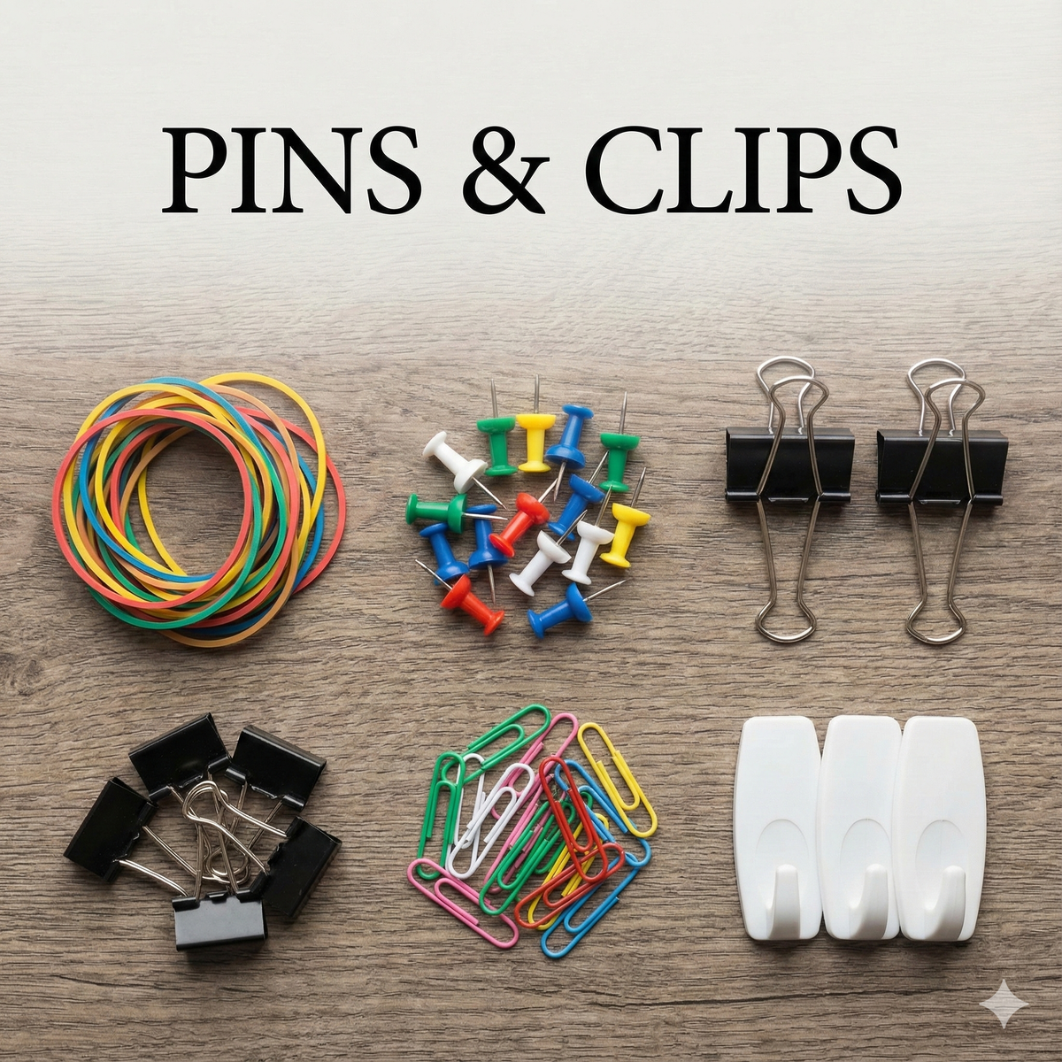 Pin Packing RUBBER BAND/PINS/CLIPS – Tagged