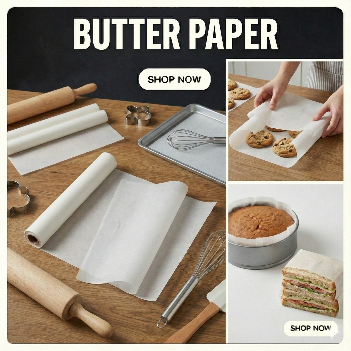 BUTTER PAPER – KnowHowArtCraft