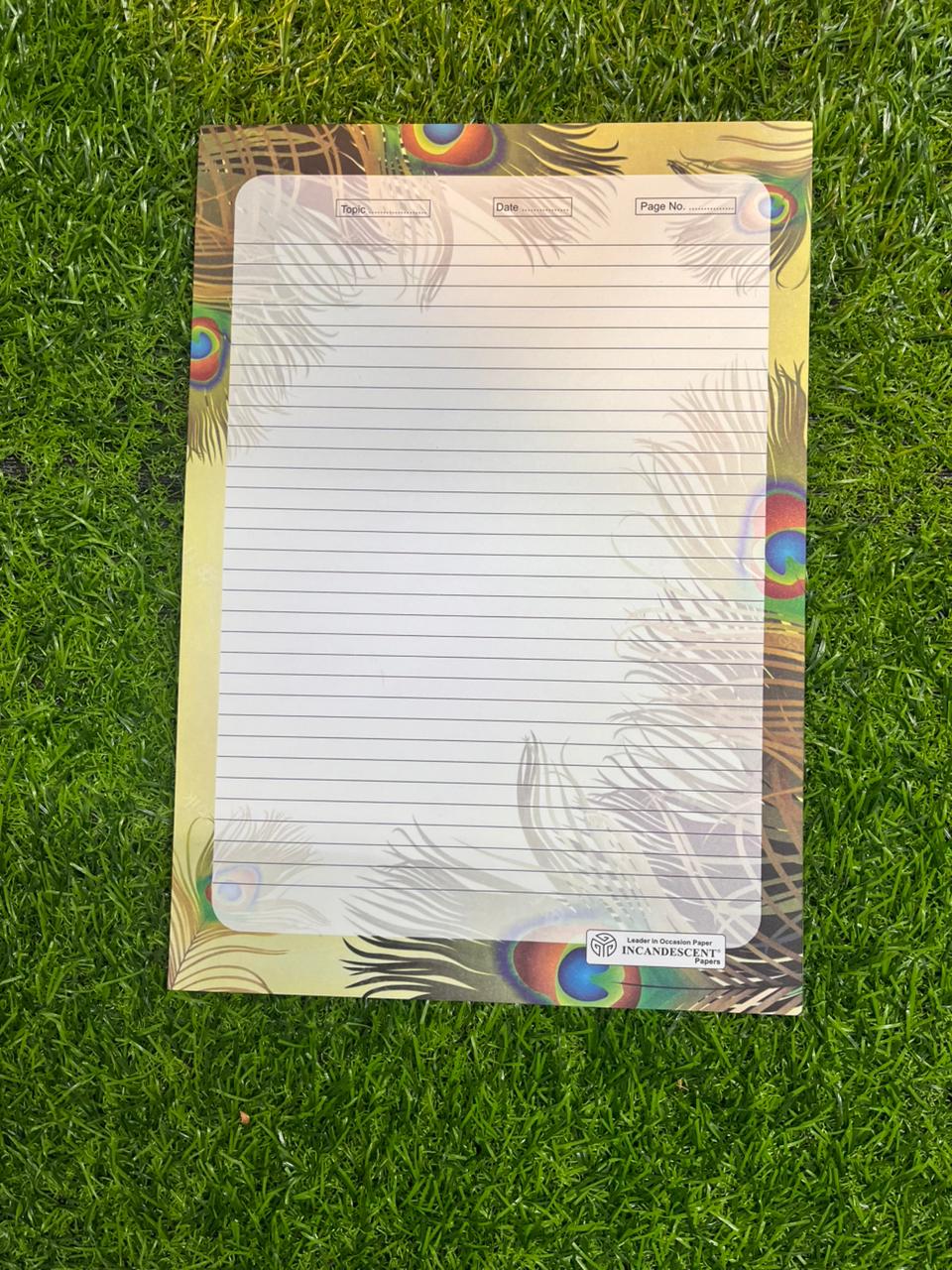 A4 Designer Ruled Sheets -A4DRS (2 packets) – KnowHowArtCraft