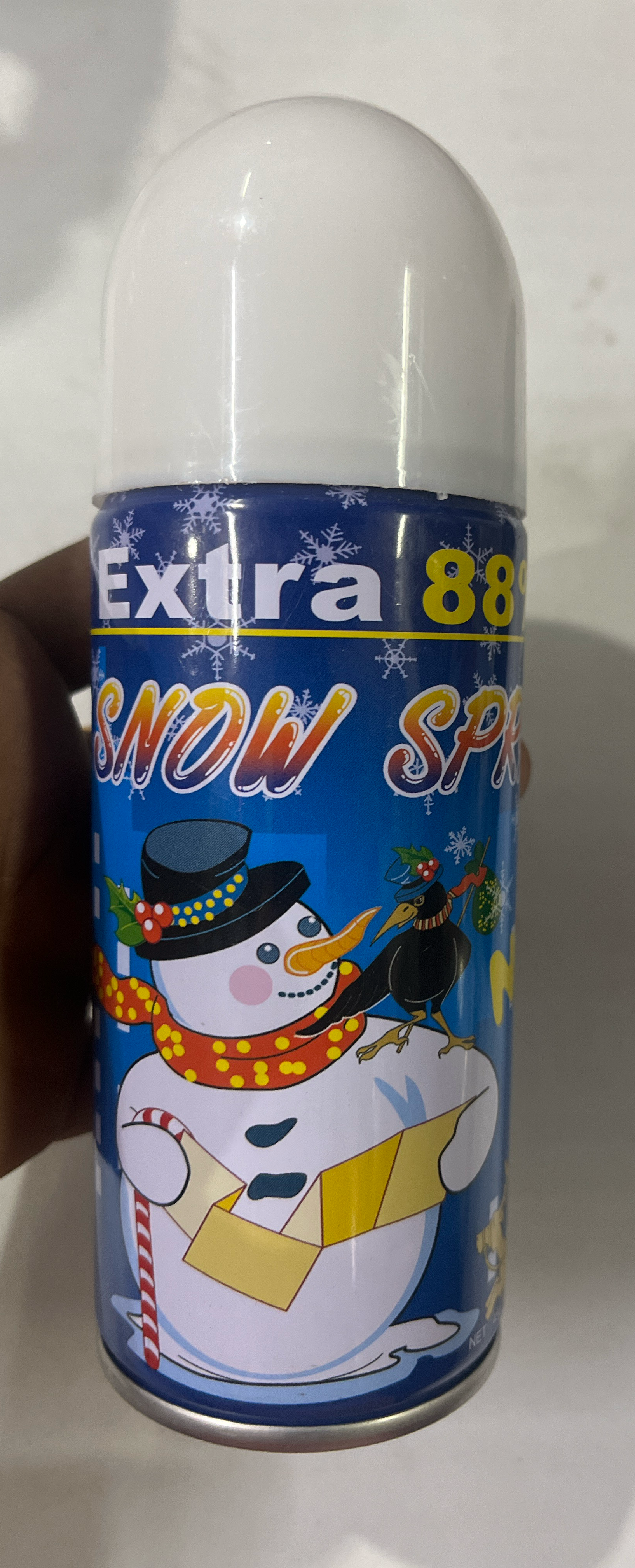 Snow spray