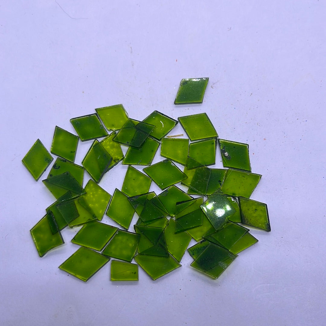 Stained glass mosaic  Diamond 50g in a pack