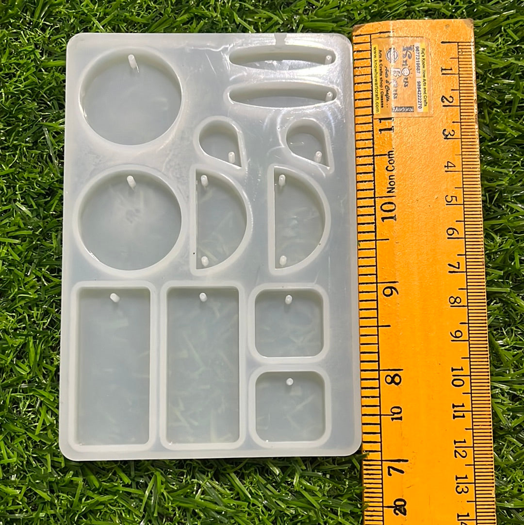 12in1 keychain Resin silicon  mold