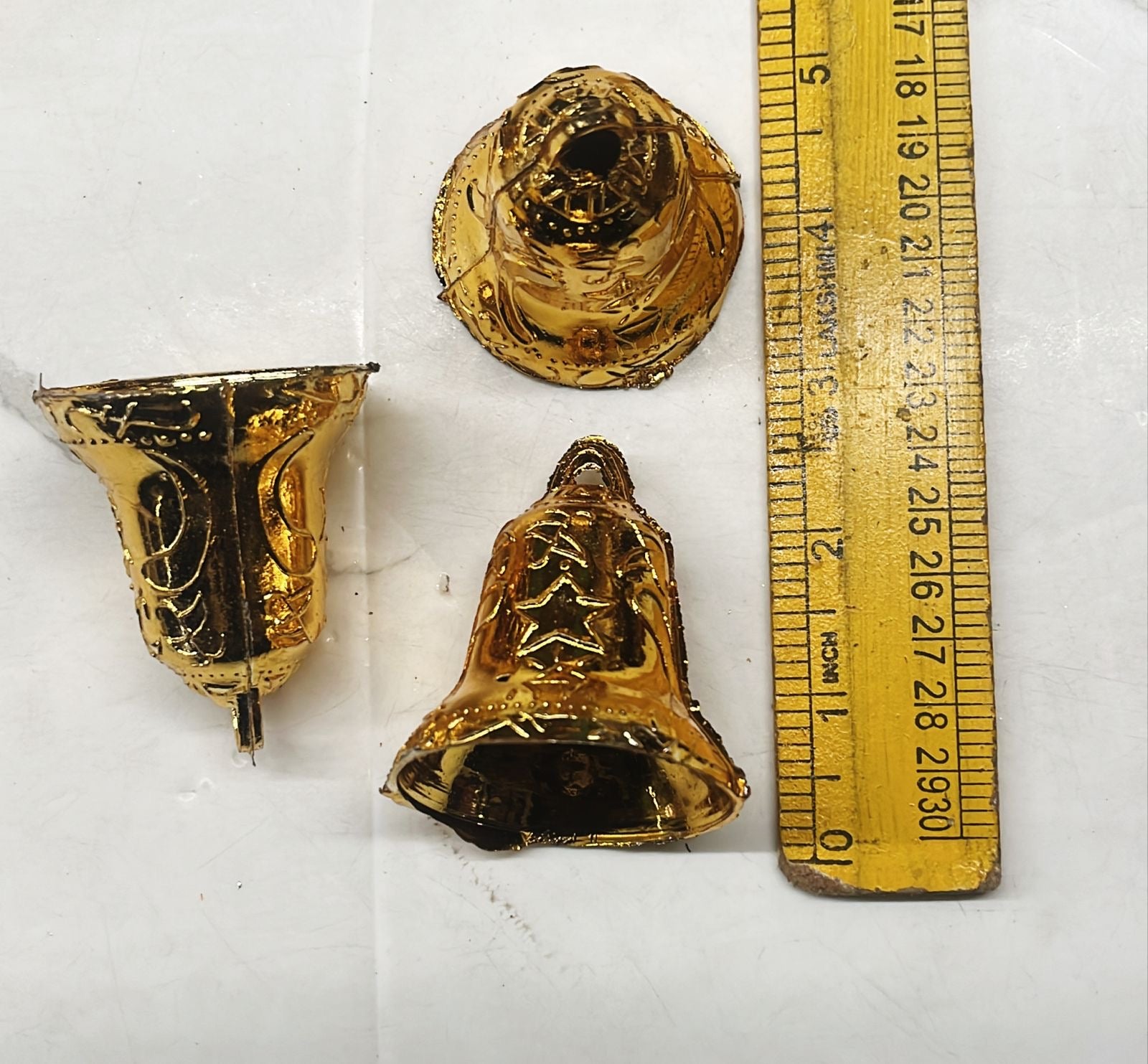 Golden acrylic bell full difference size available
