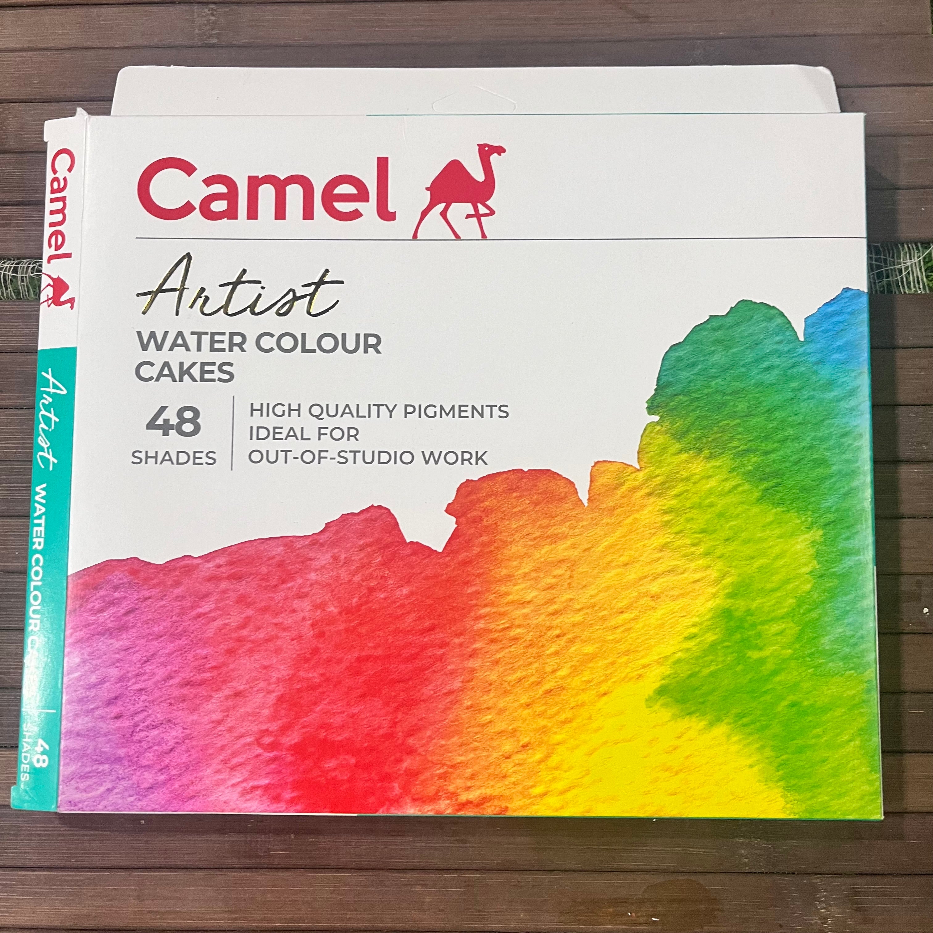 Camel Artist water colour cakes - Assorted 48 shades