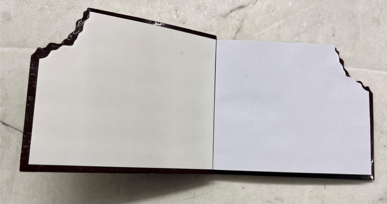Fancy note pad chocolate notebook 1 book- FNB70 – KnowHowArtCraft
