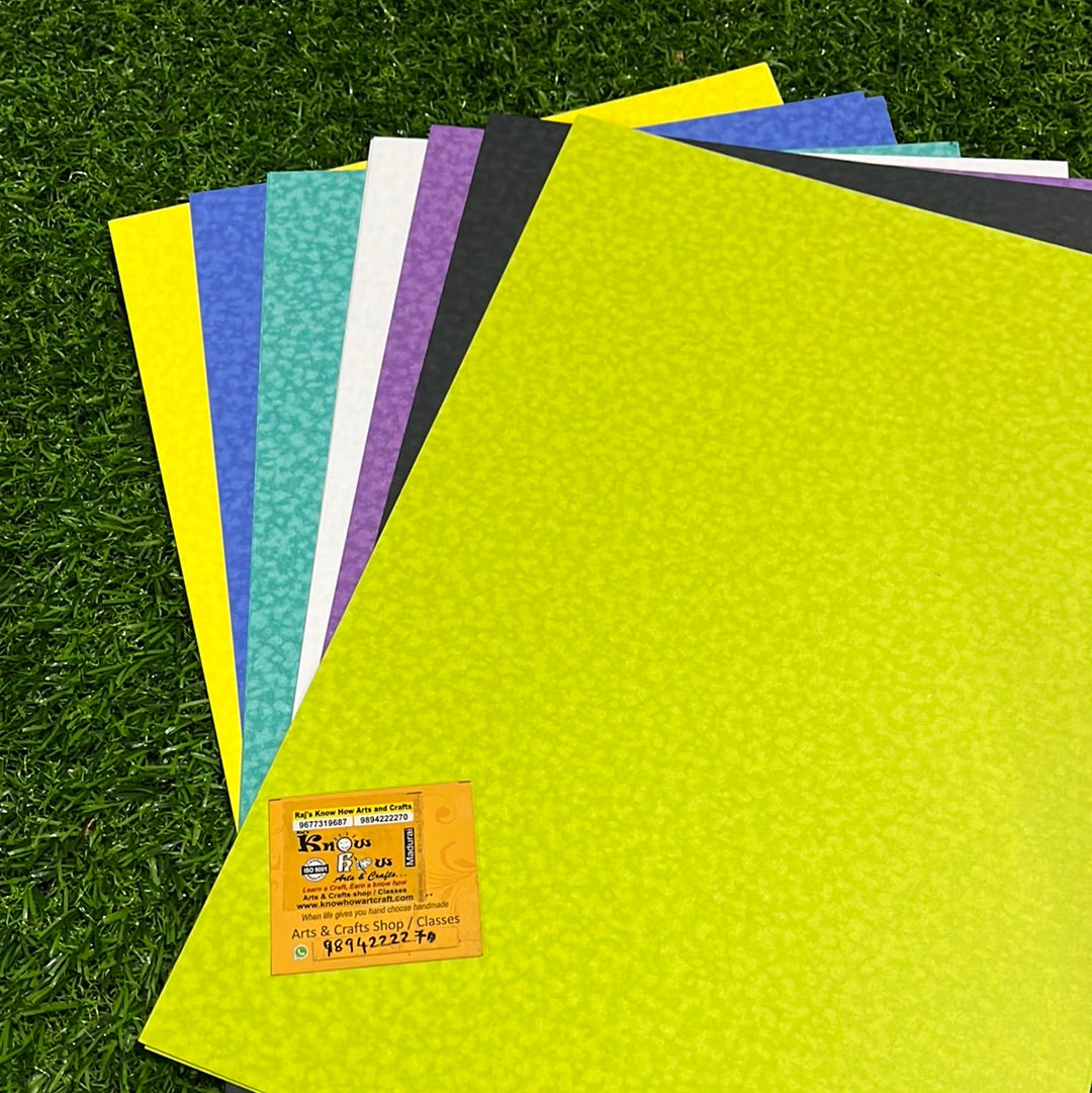 Color board paper A4 10 sheet paper