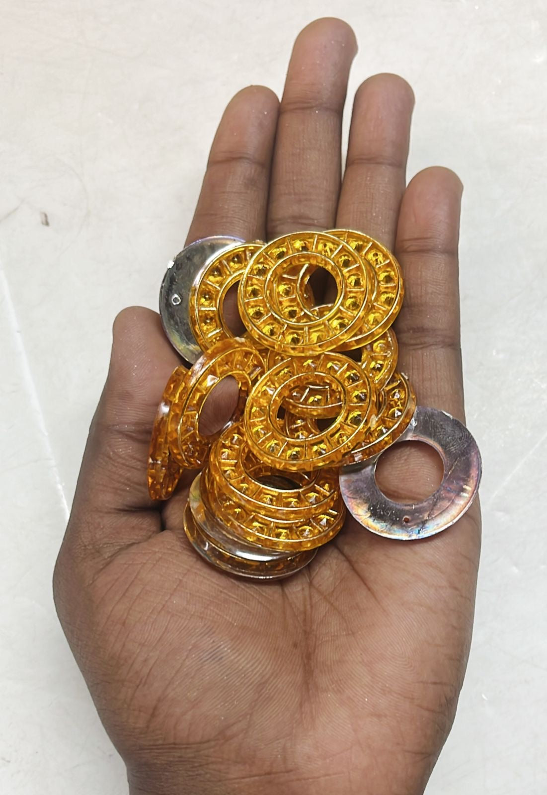 Rakhi kundan 50g-1pack assorted