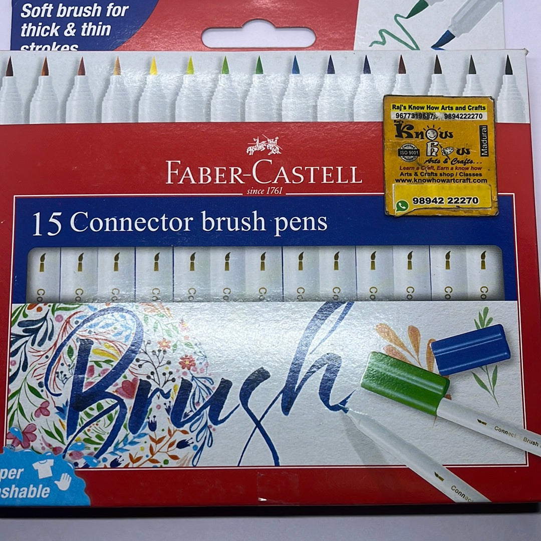 Faber castell 15 connector  brush pen