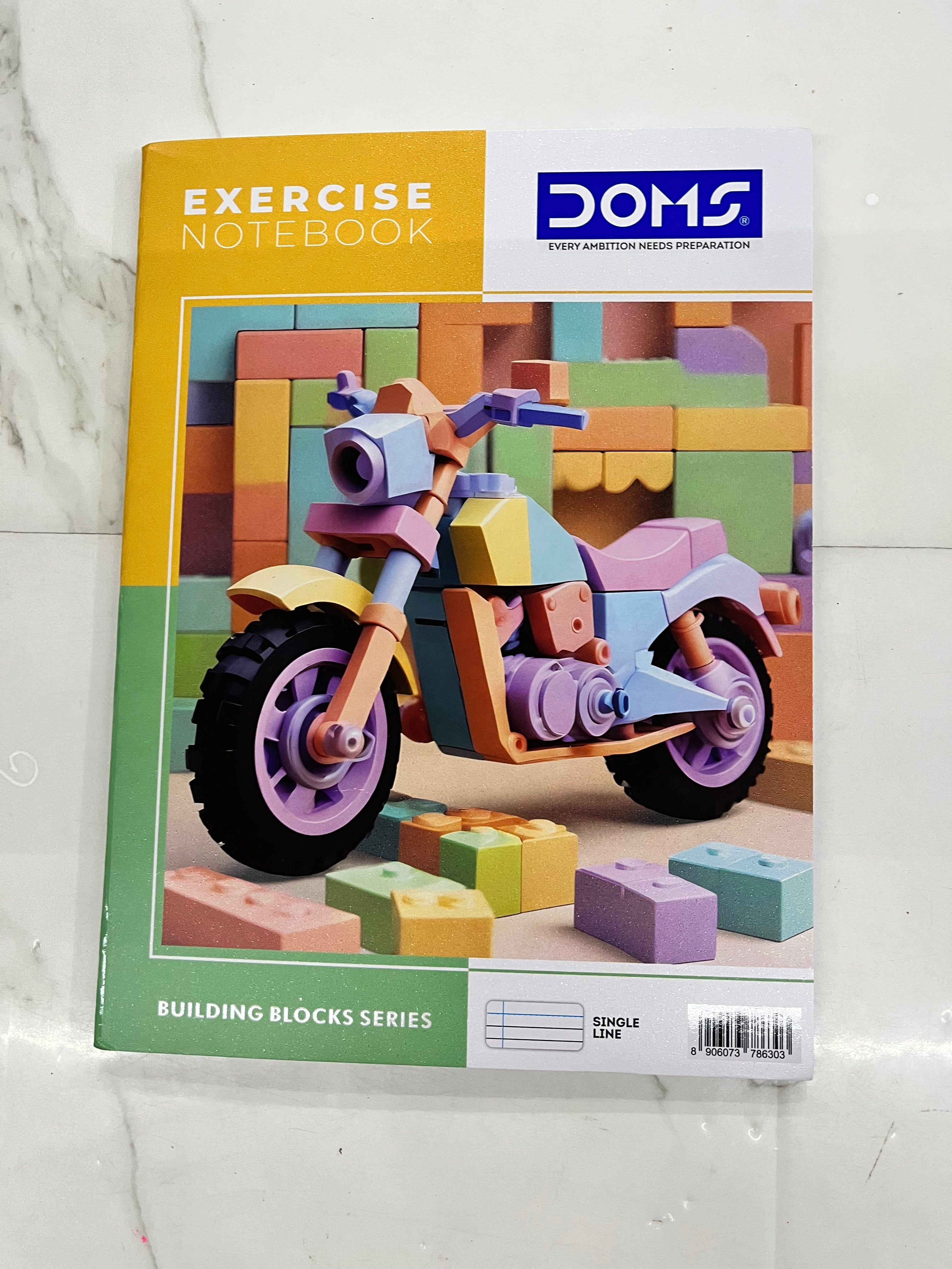 King size DOMS ruled note (any 1)-172 pages