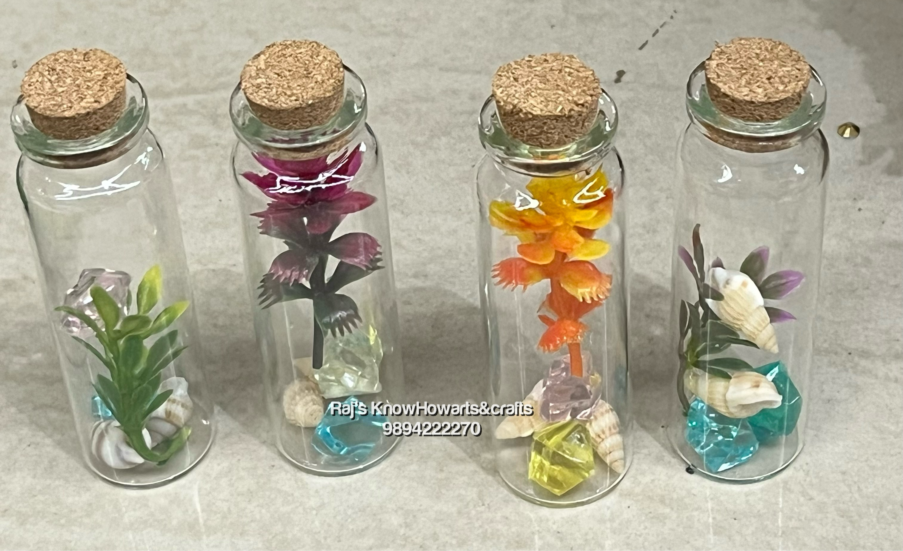 Assorted Message Bottle-MESB - 1 pc