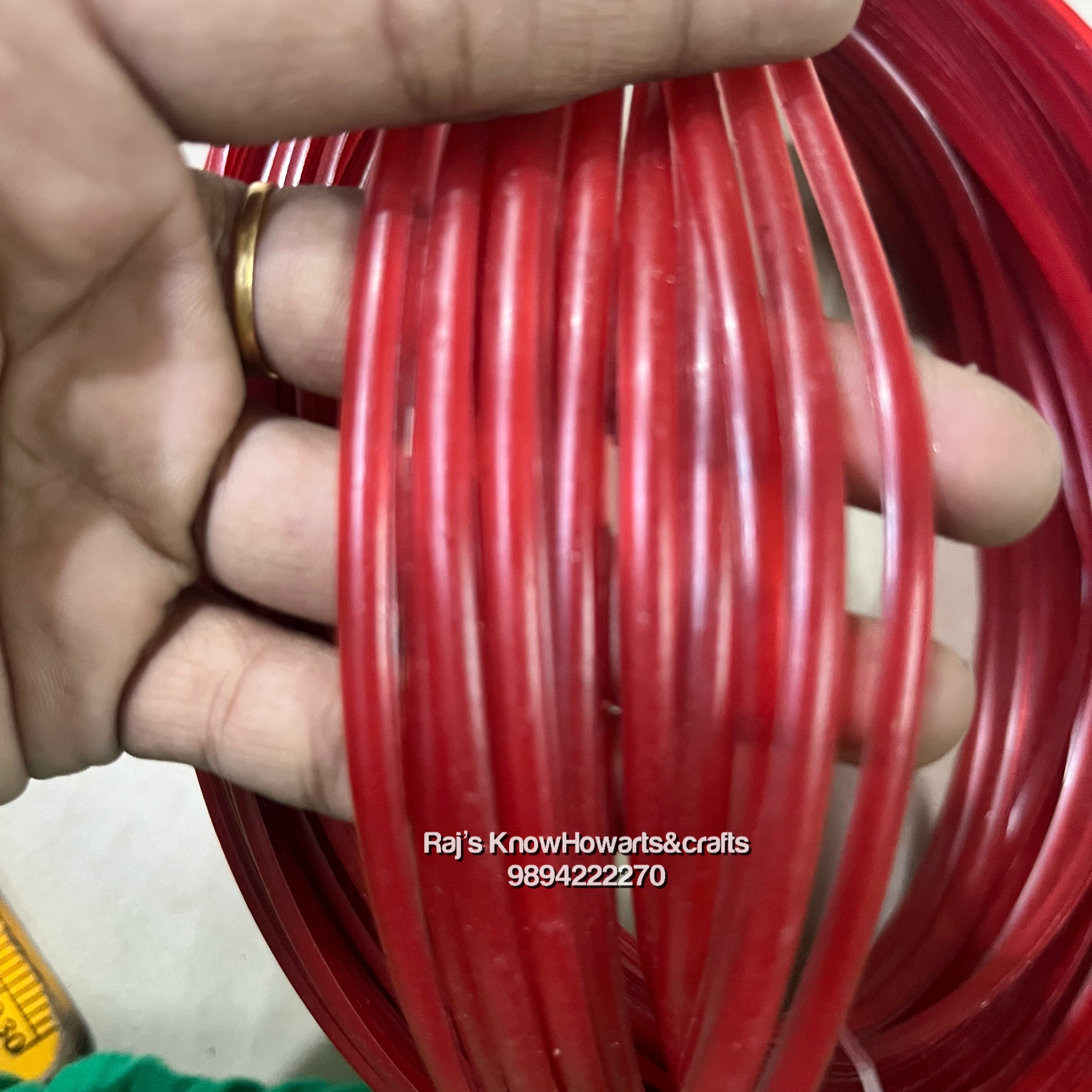 Maroon Basket Wire