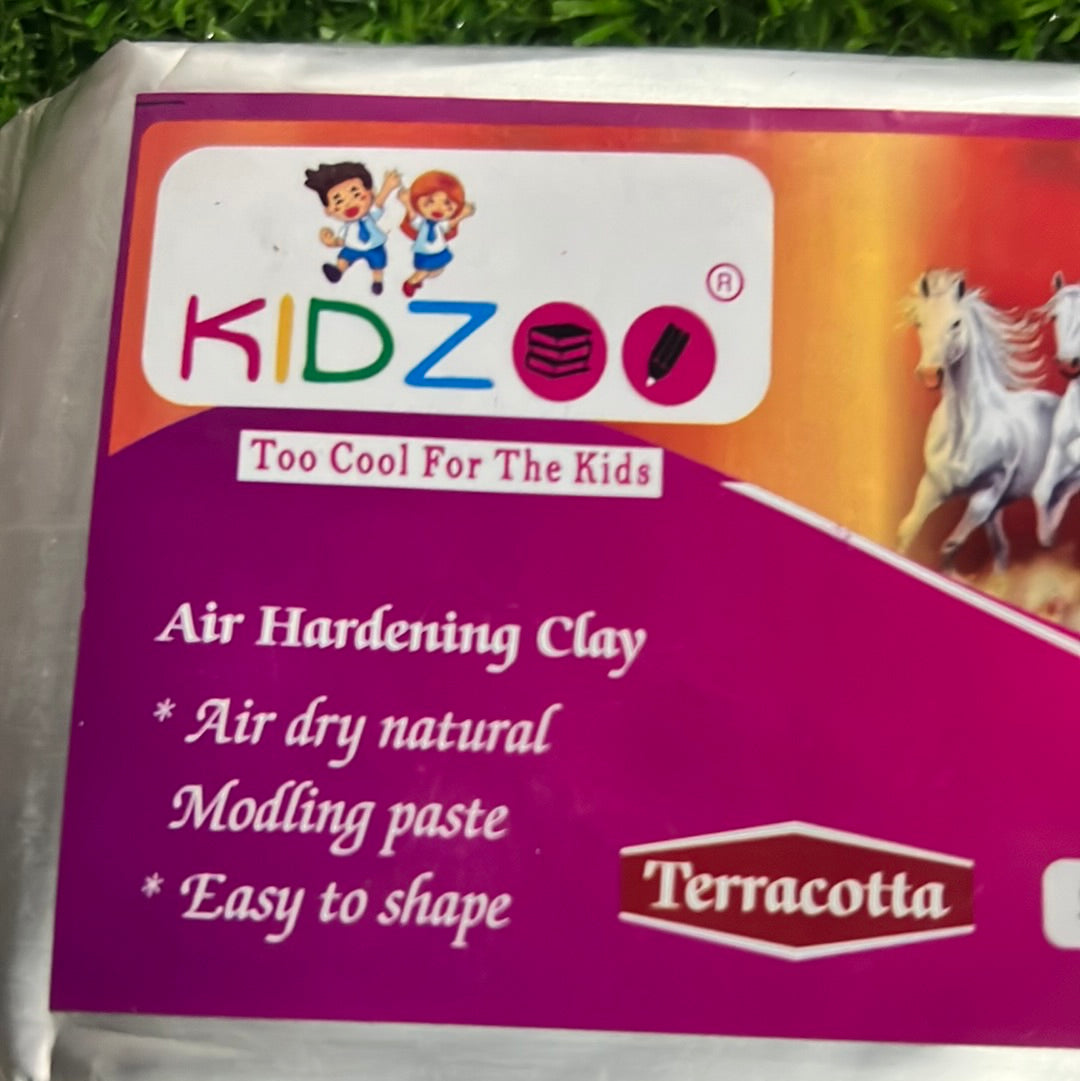 Kidzoo air dry terracotta Clay-500g pack
