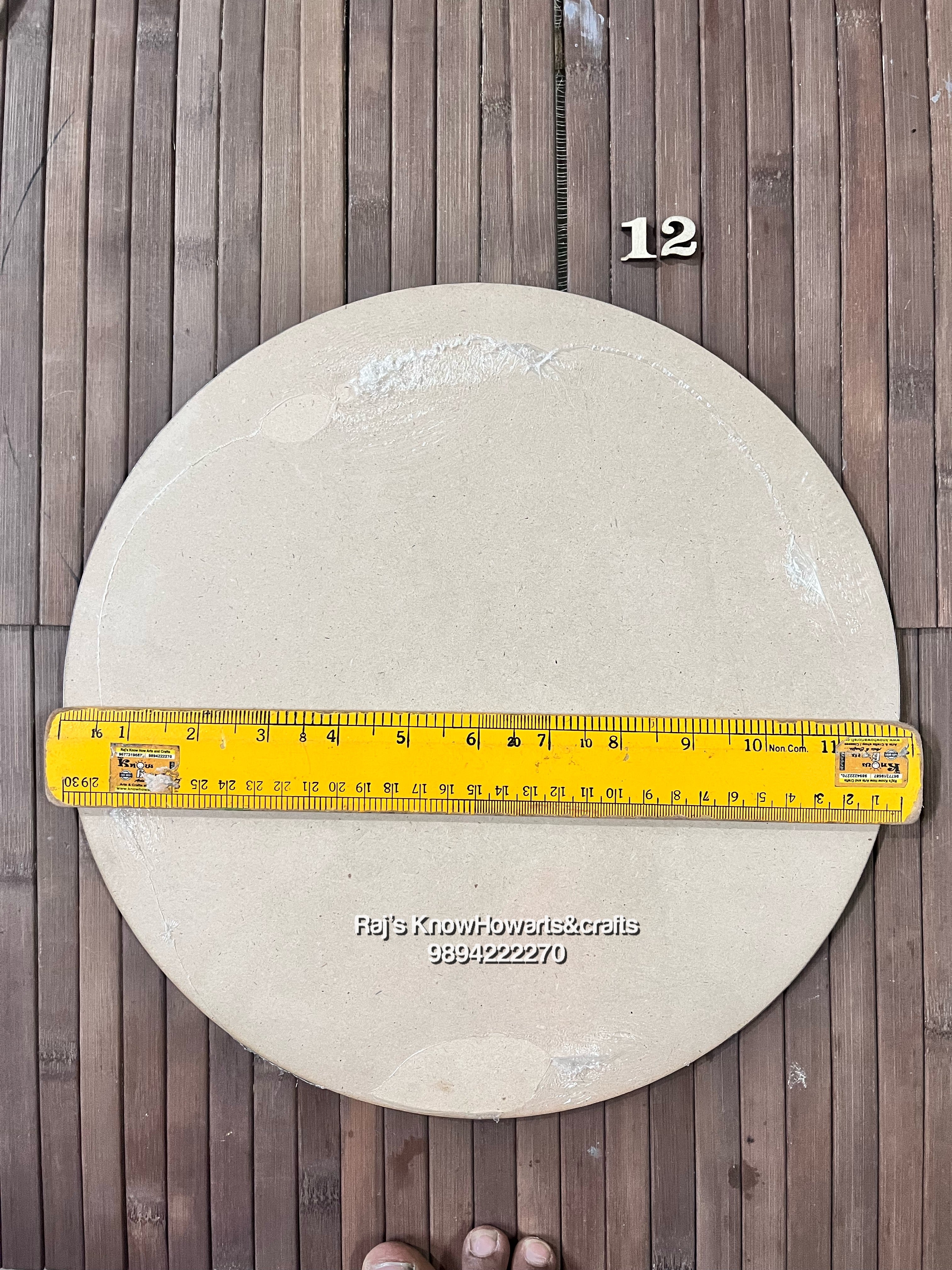 Mdf CIRCLE 12 inch-MDFC12