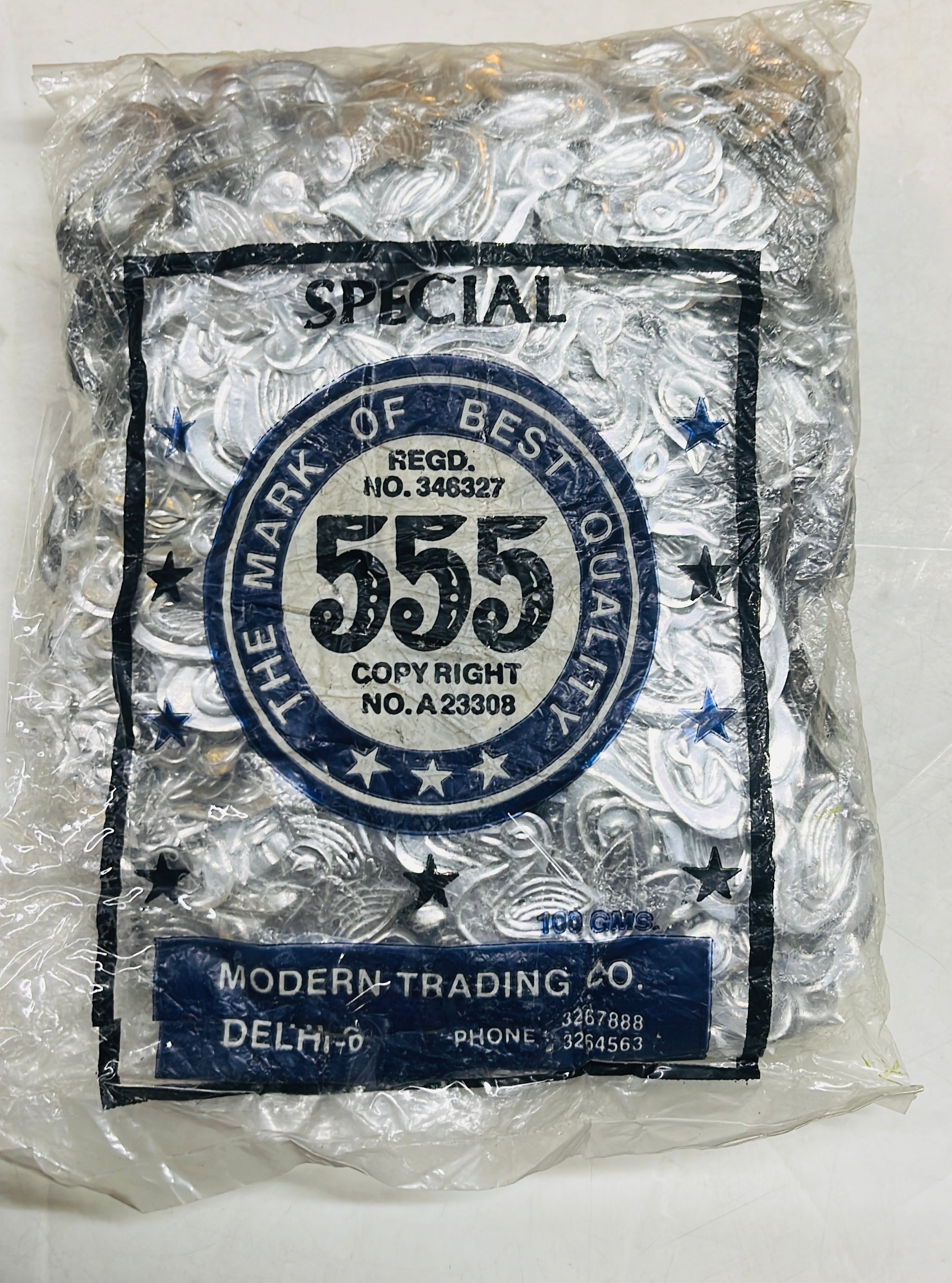 Duck shape silver sequence 100g-1pack/555C