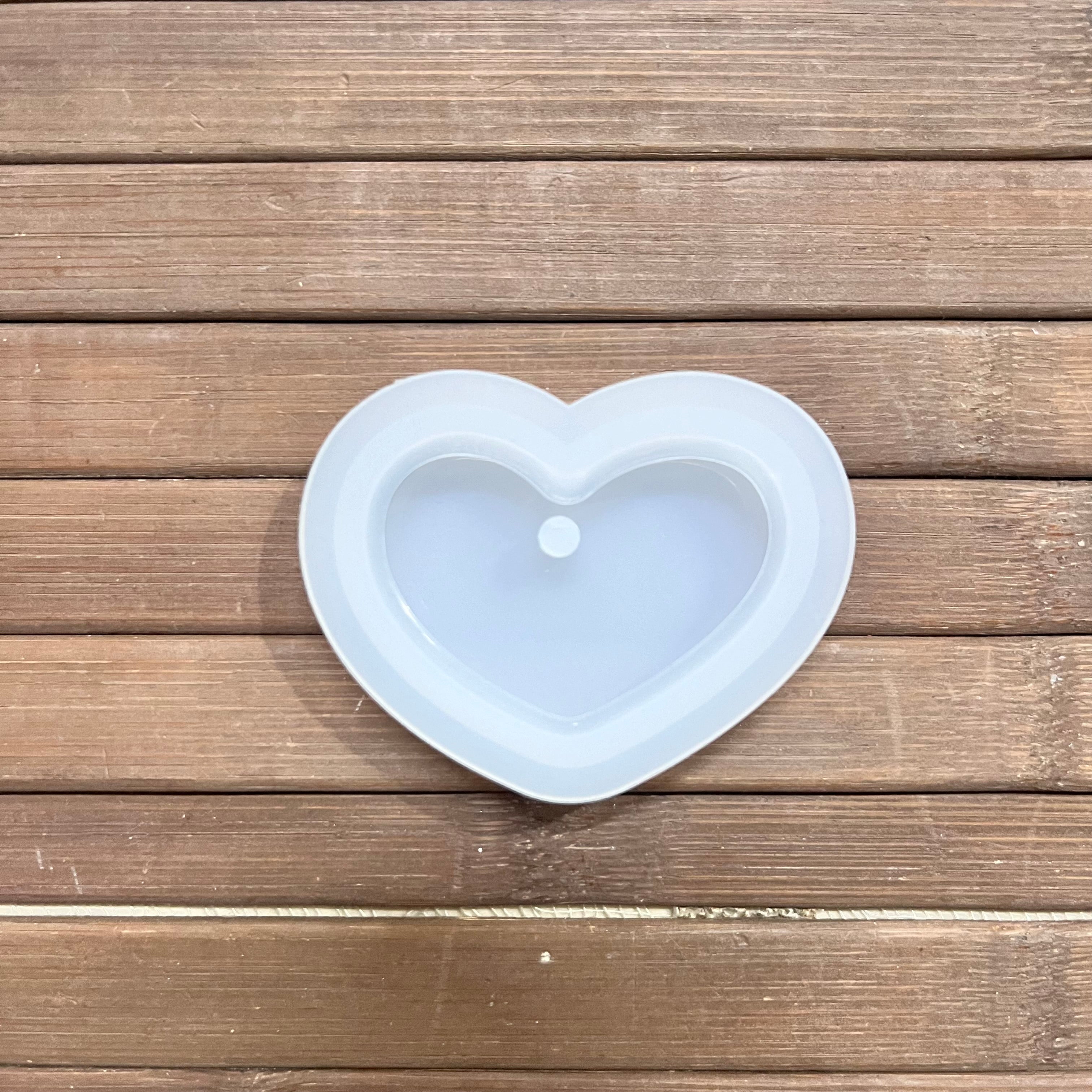 2 inch heart silicon mold