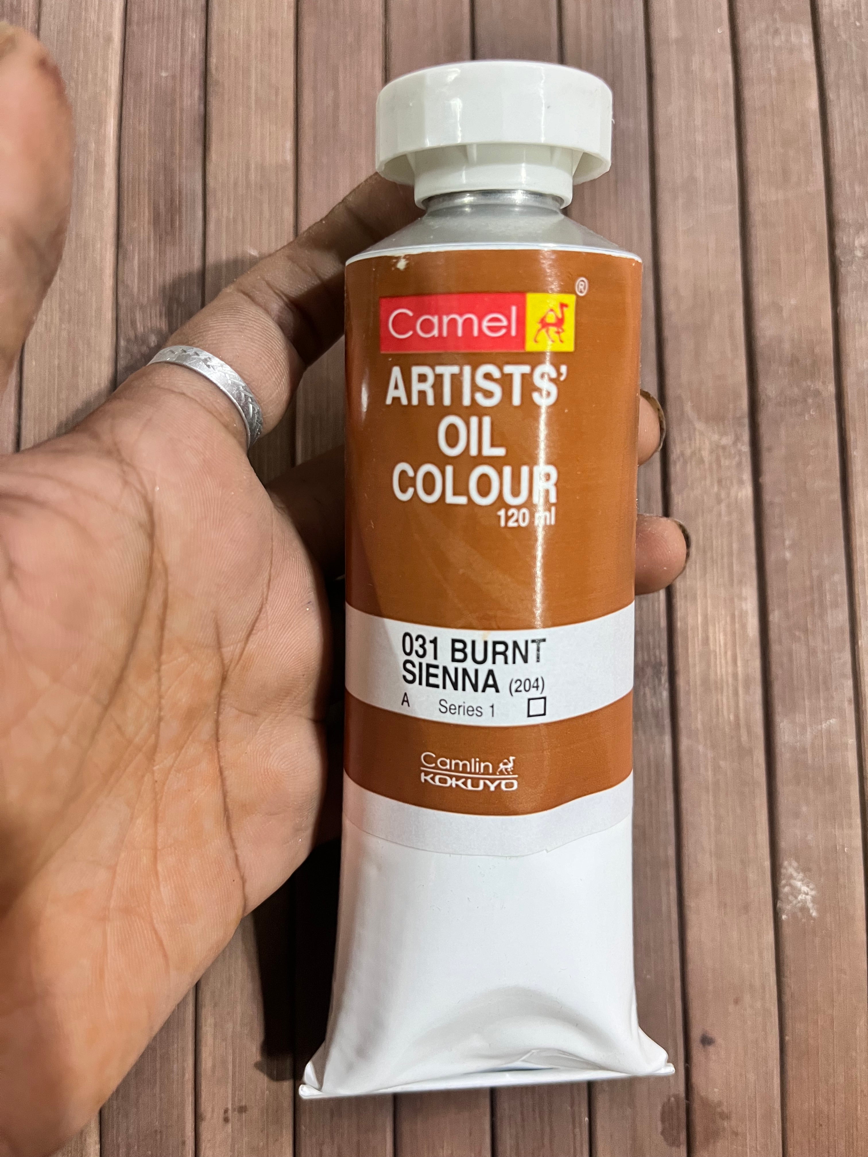 Artist Oil Colours 031 Burnt sienna- 120 ml- 1 tube