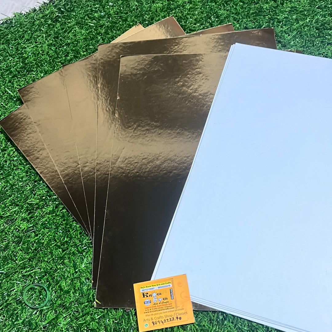 Gold foam paper A4 sheet paper
