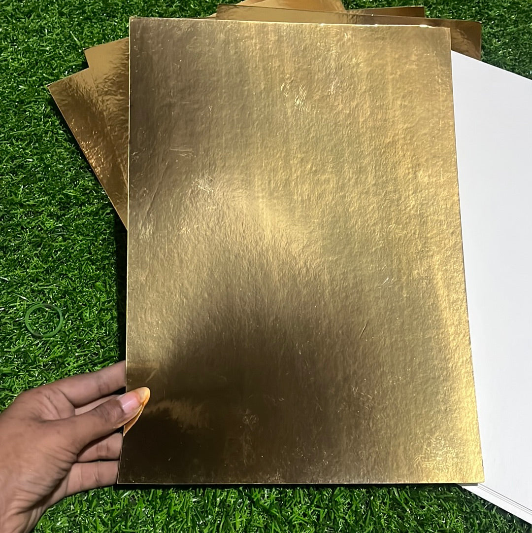 Gold foam paper A4 sheet paper