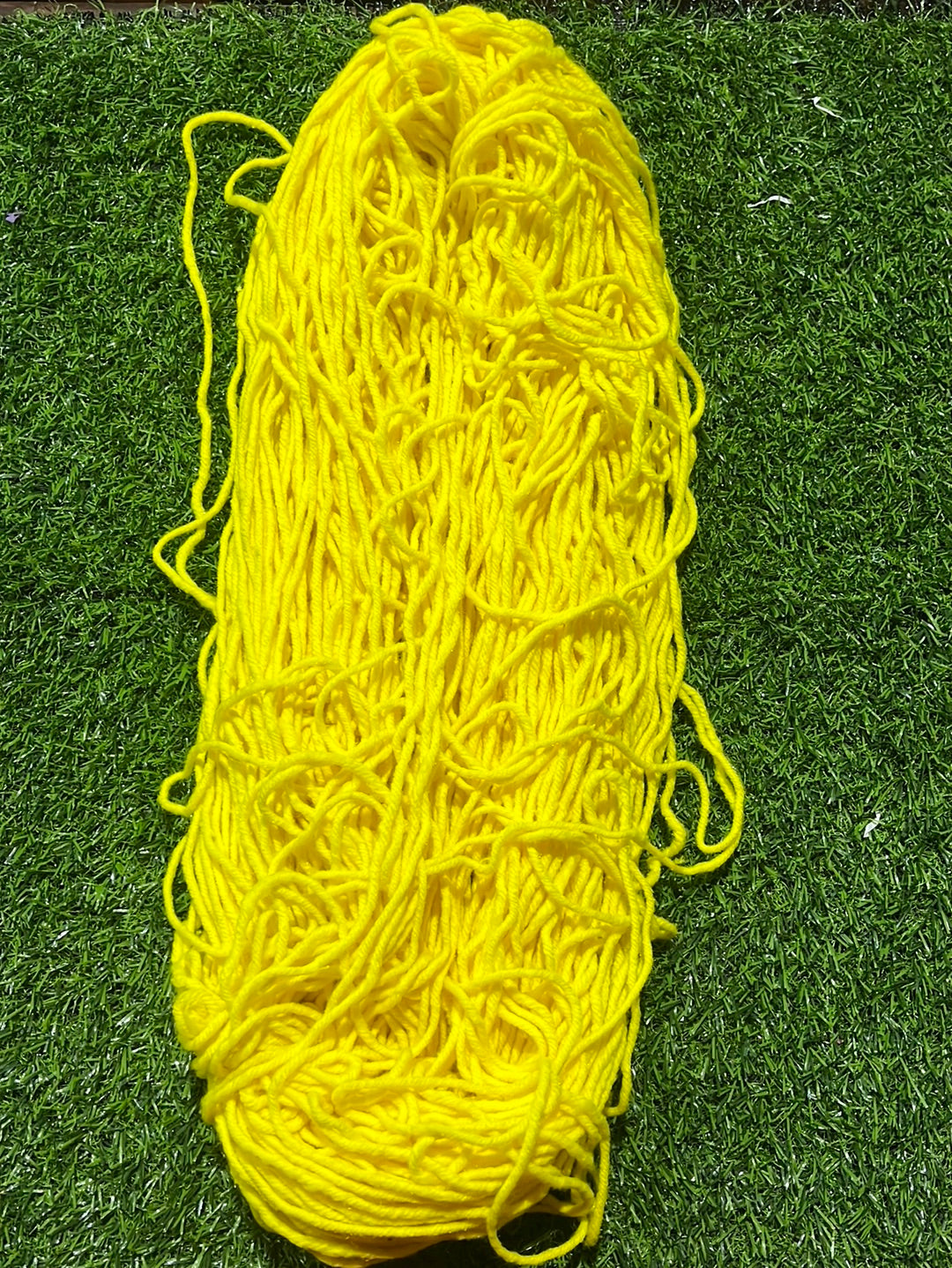 4 play Woolen thread lemon yellow 250 g