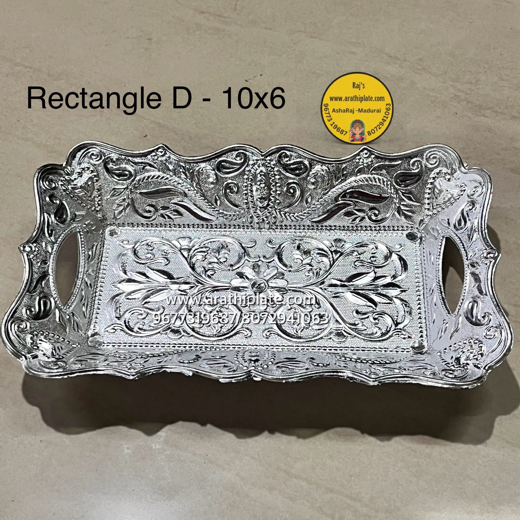 Rectangle Dubai 10x6 RD -10 plates