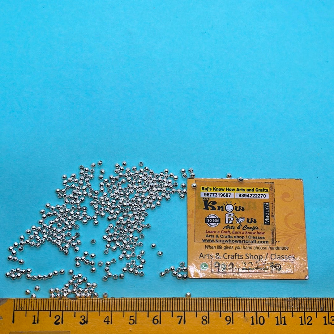 2mm  Round  Pearl   25 g