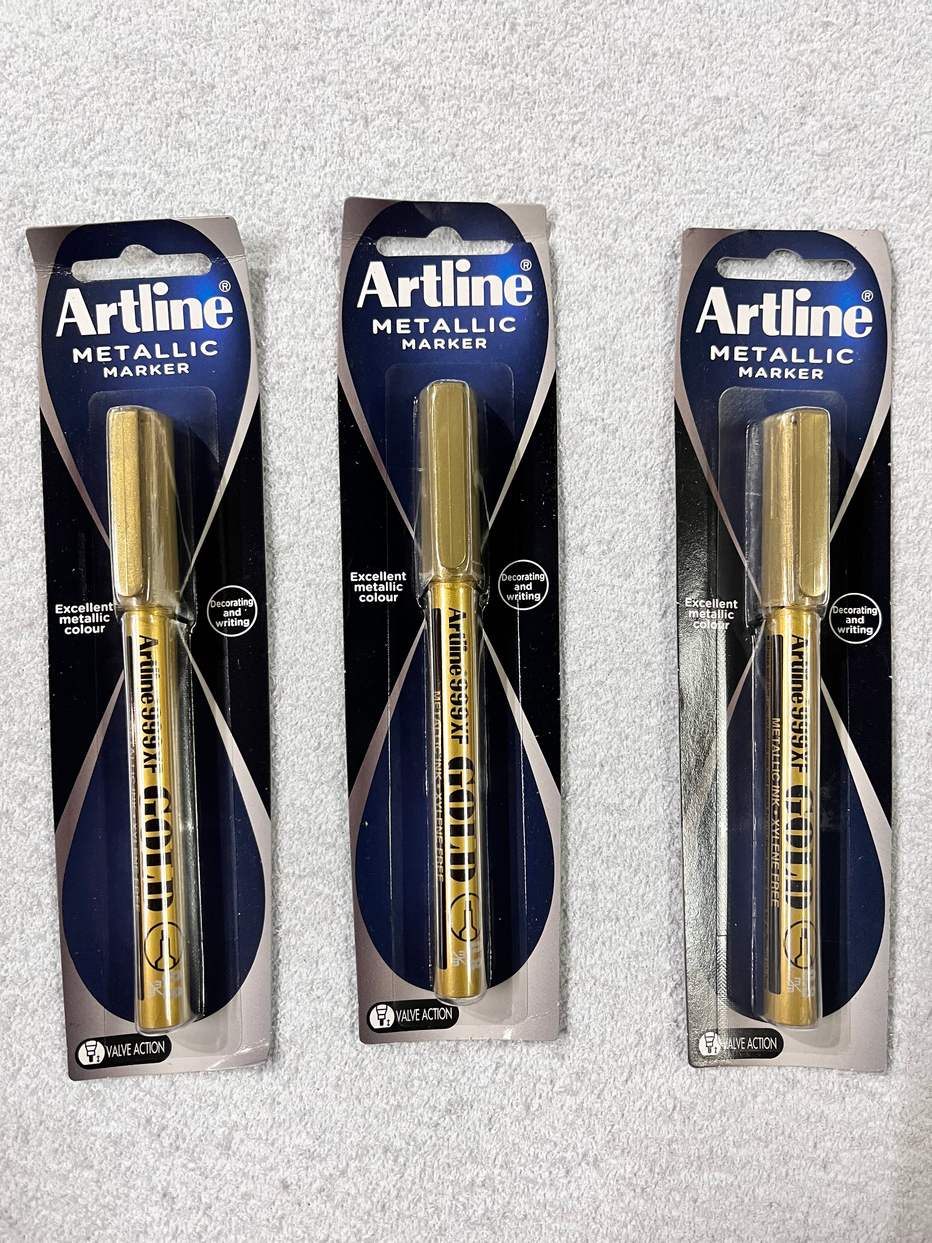 Artline metallic marker gold - 1 pc