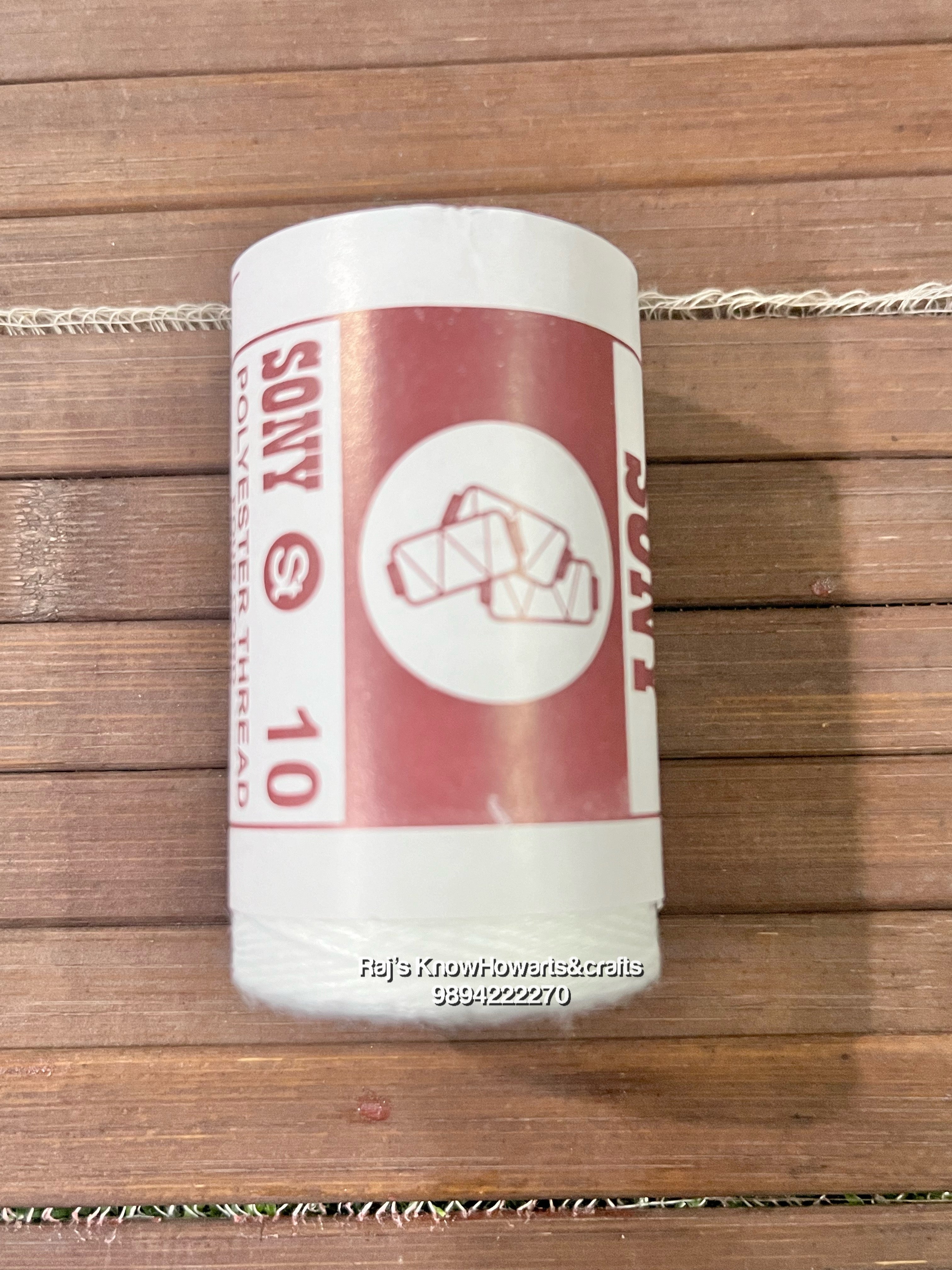 Sony Polyester thread - 1 pc – KnowHowArtCraft